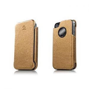 Чехол Capdase Capparel Protective Case Forme Bronze/Black for iPhone 4/4S (CPIH4-10V1)